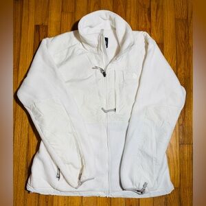 North Face White Denali Polartec Fleece Women’s XL